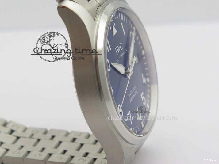 MIROTIME 0314 Durable Mark XVIII Le Petit Prince IW327004 SS Mk Maker Best Edition Blue Dial On SS Bracelet A 7297